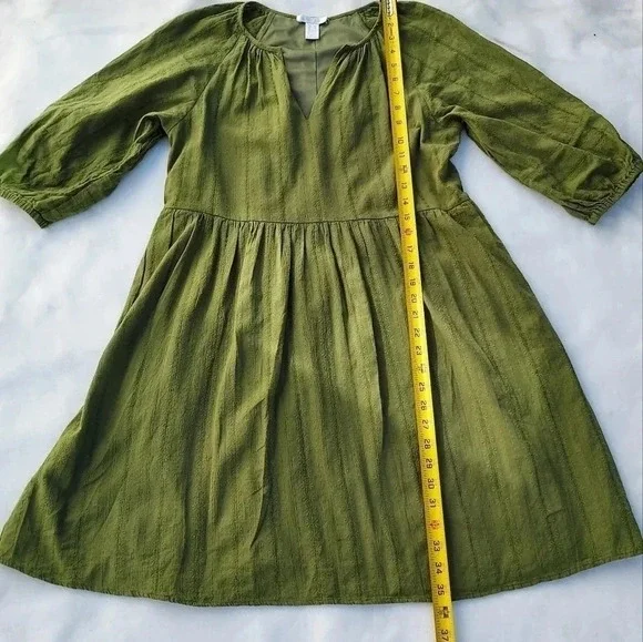 London Times Womens Green Dress Medium - Picture 10 of 11